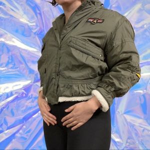 Vintage Air Force Bomber Jacket